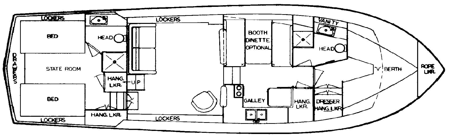 Nma Aft cabin sailboat plans